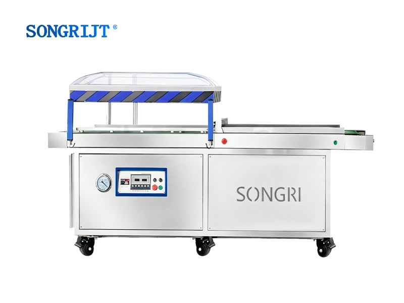 Máy đóng gói chân không kiểu băng tải
